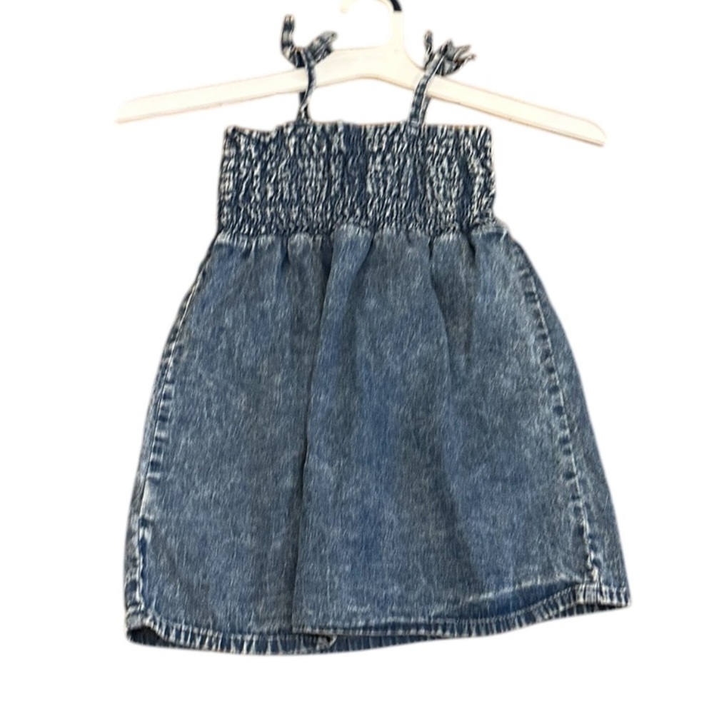 For all 7 marking.Stylish Blue Denim Dress